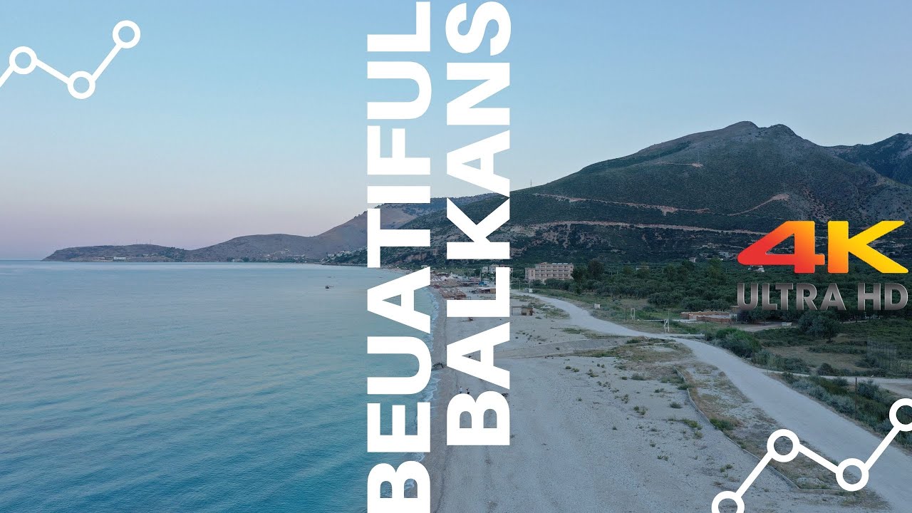 Beautiful Balkans | Borsh | Aerial 4K
