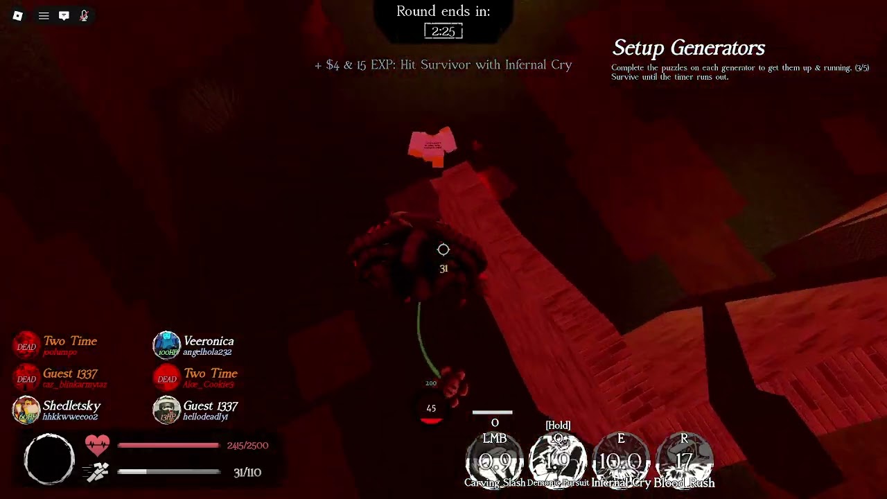 Roblox Forsaken Random Gameplay (Sixer) 17