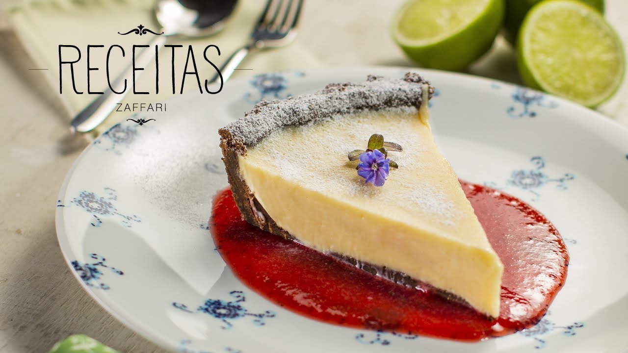 Torta de limão - Receitas Zaffari