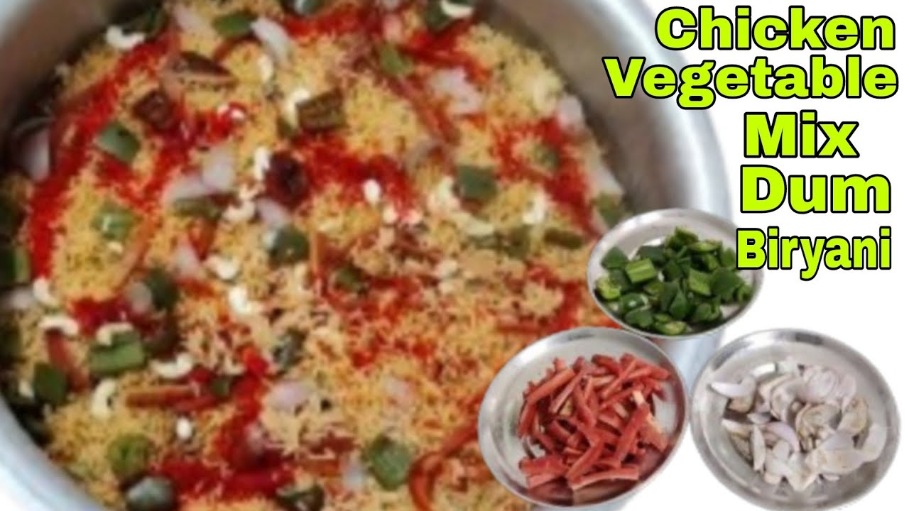 Chicken Vegetable Mix Muradabadi Biryani Banane ka Anokha Tarika #muradabadibiryani @faheemkitchen