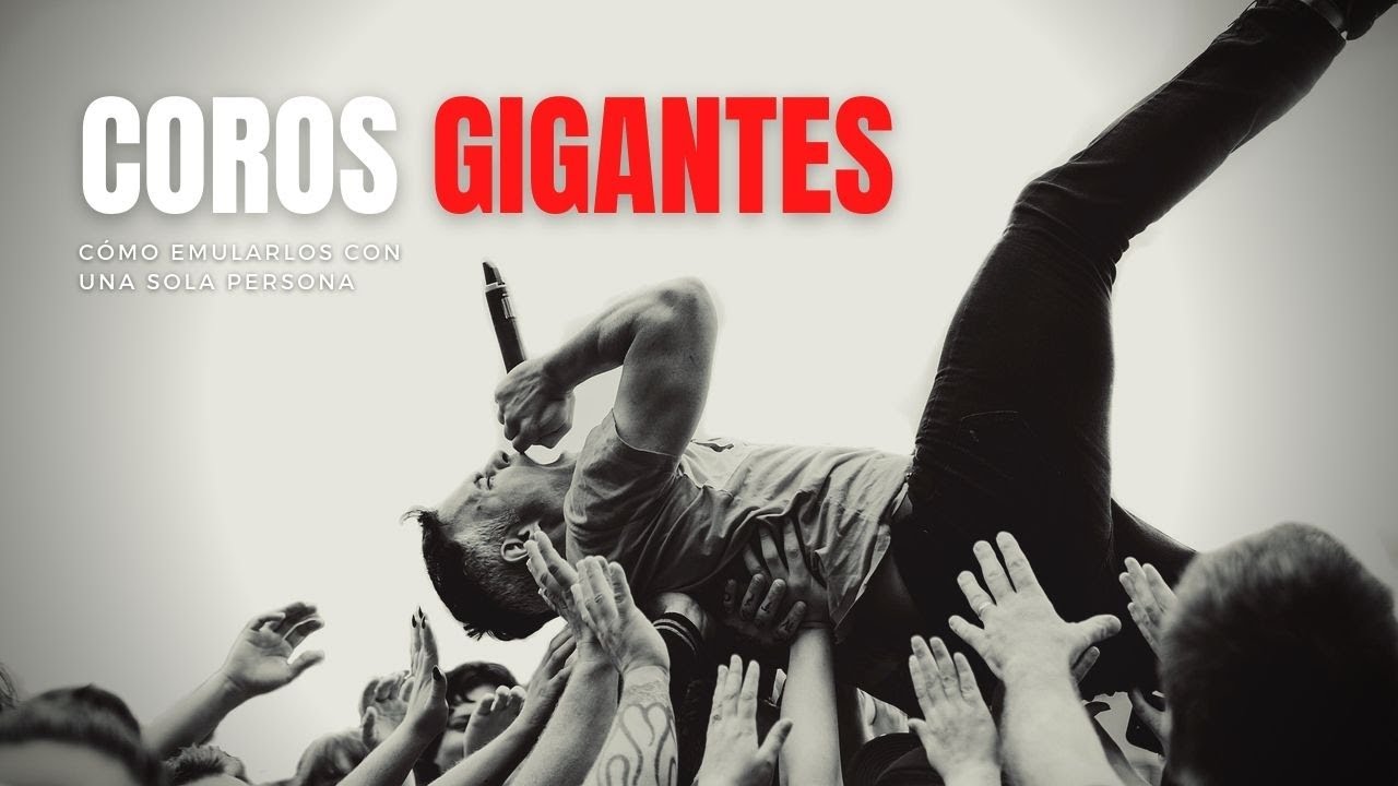 Coros GANG VOCALS para HARDCORE & METAL: Cómo EMULAR un GRUPO DE VOCES GRITANDO ||