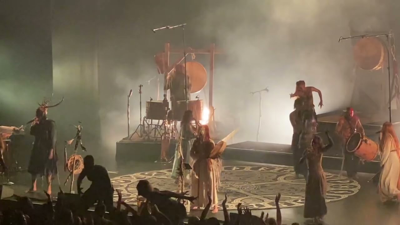 HEILUNG ~ Hamrer Hippyer ~ Live ritual at King Theatre, Brooklyn, New York. Nordic dark folk