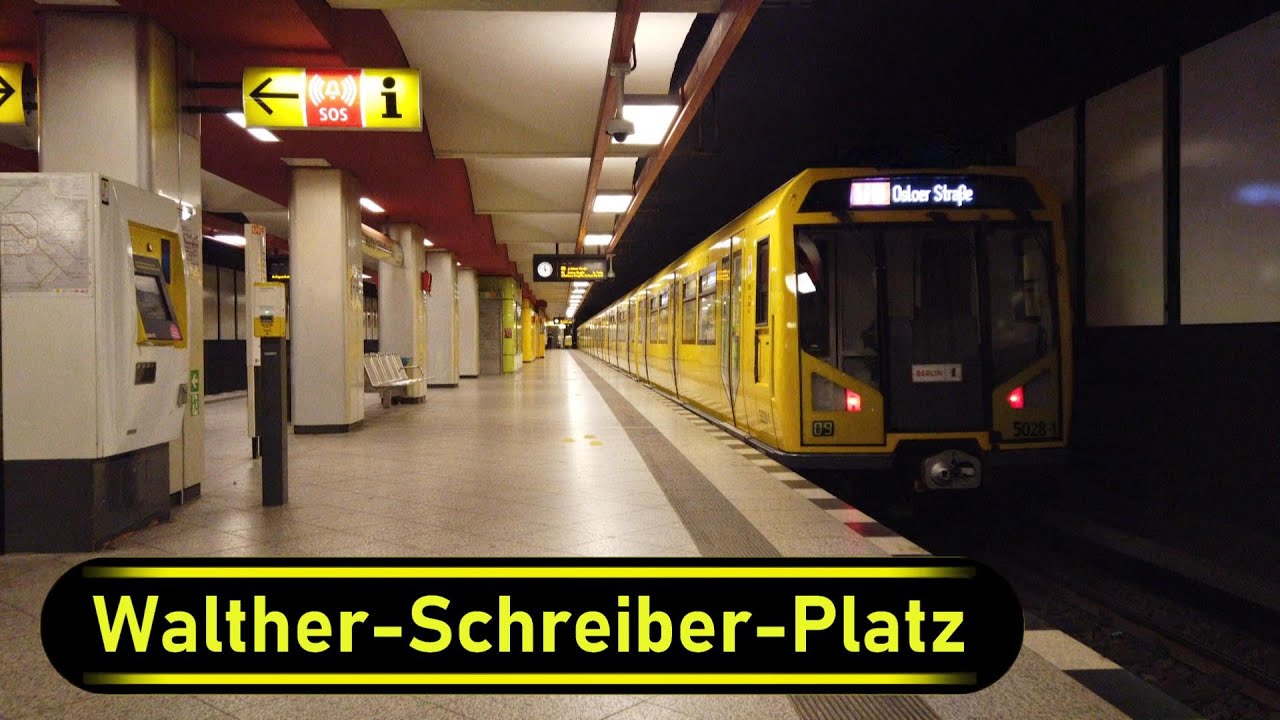 U-Bahn Station Walther-Schreiber-Platz - Berlin 🇩🇪 - Walkthrough 🚶