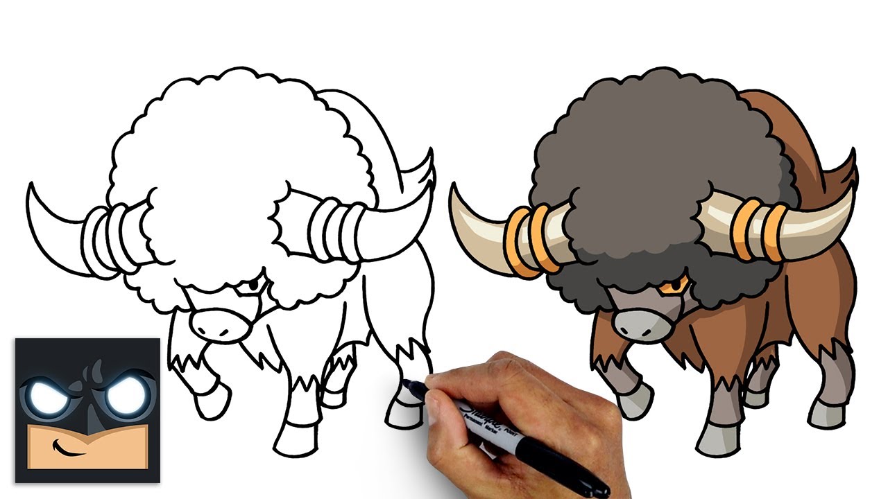 How To Draw Pokemon | Bouffalant