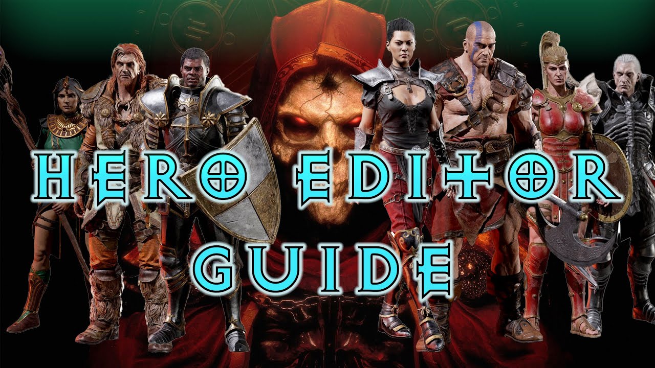 Diablo 2 Hero editor Guide 2021 - Tutorial for making a full legit build!