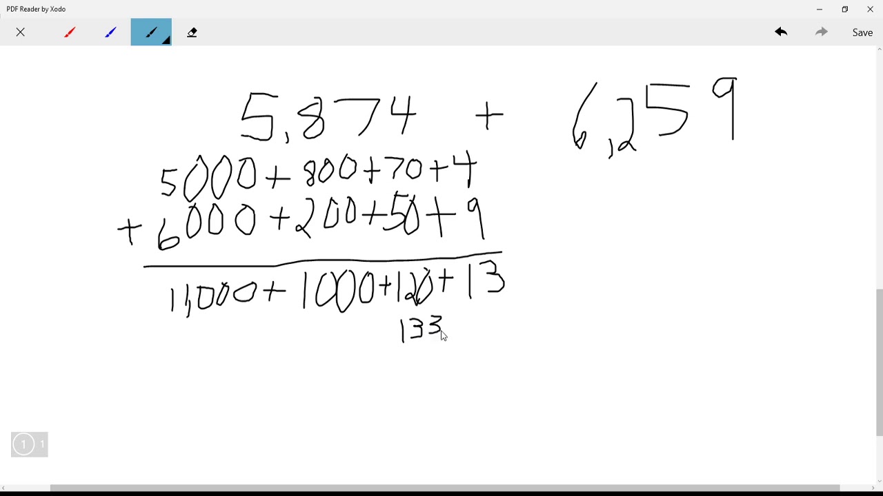 4th Grade Math: Adding Thousands with Expanded Form