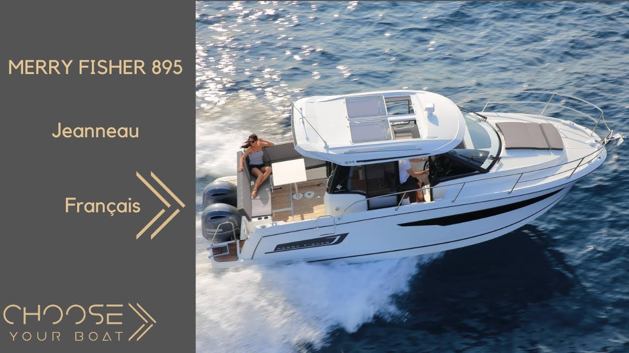 MERRY FISHER 895 de Jeanneau: Vidéo de Visite Guidée (en Français)