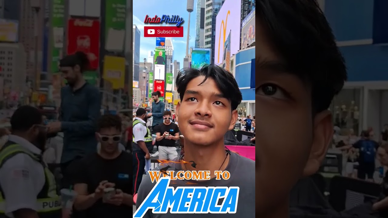 Welcome to America bro Ramdhan dari Jawa Timur   #nyc #usa #travel #viral #journey