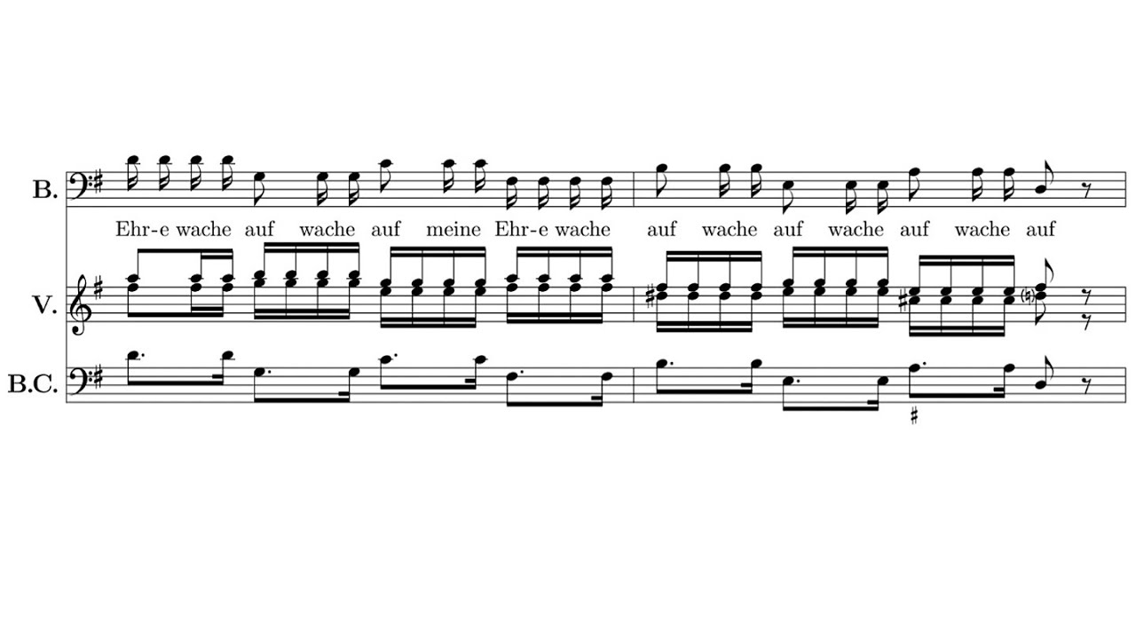 N. Bruhns - Cantata 