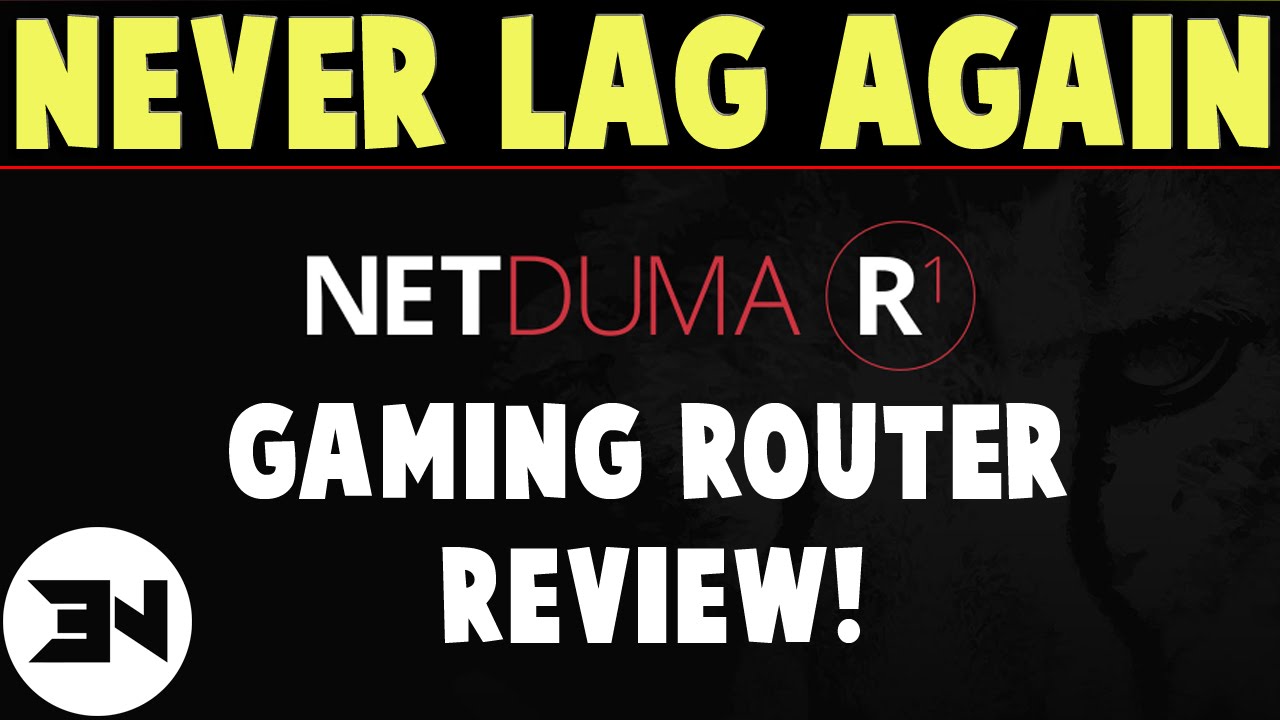 HOW TO STOP LAGGING ONLINE! - NETDUMA R1 Gaming Router Review!