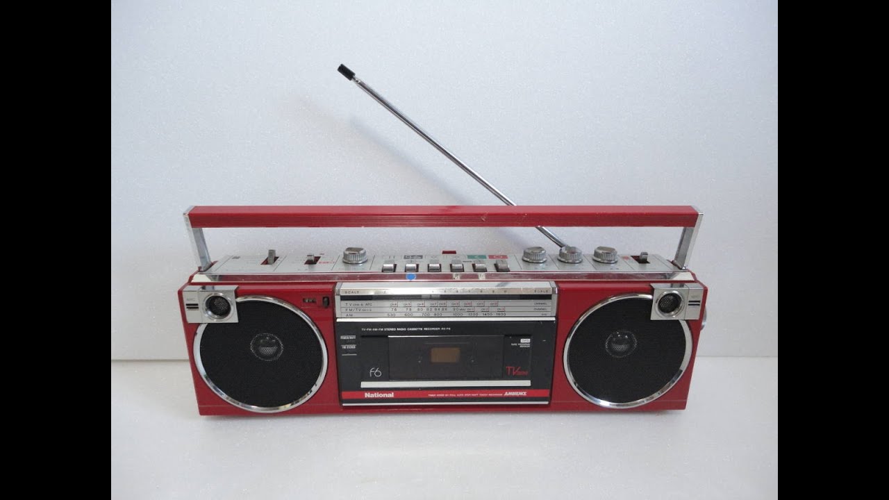 National (Panasonic) RX-F6 (1983г.) тест и описание мини-магнитолы