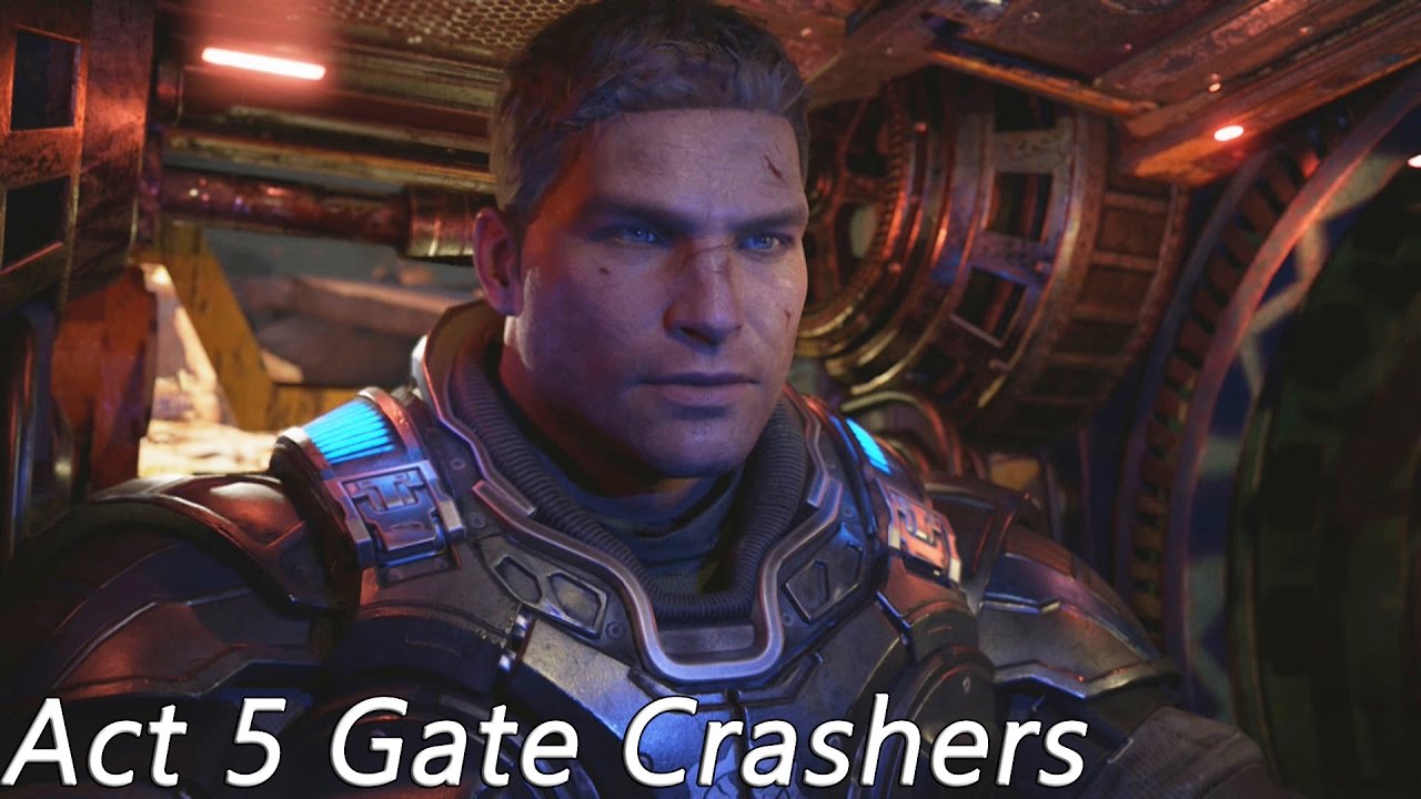 Gears of War 4 Walkthrough Gameplay Act 5 Chapter 3 Gate Crashers