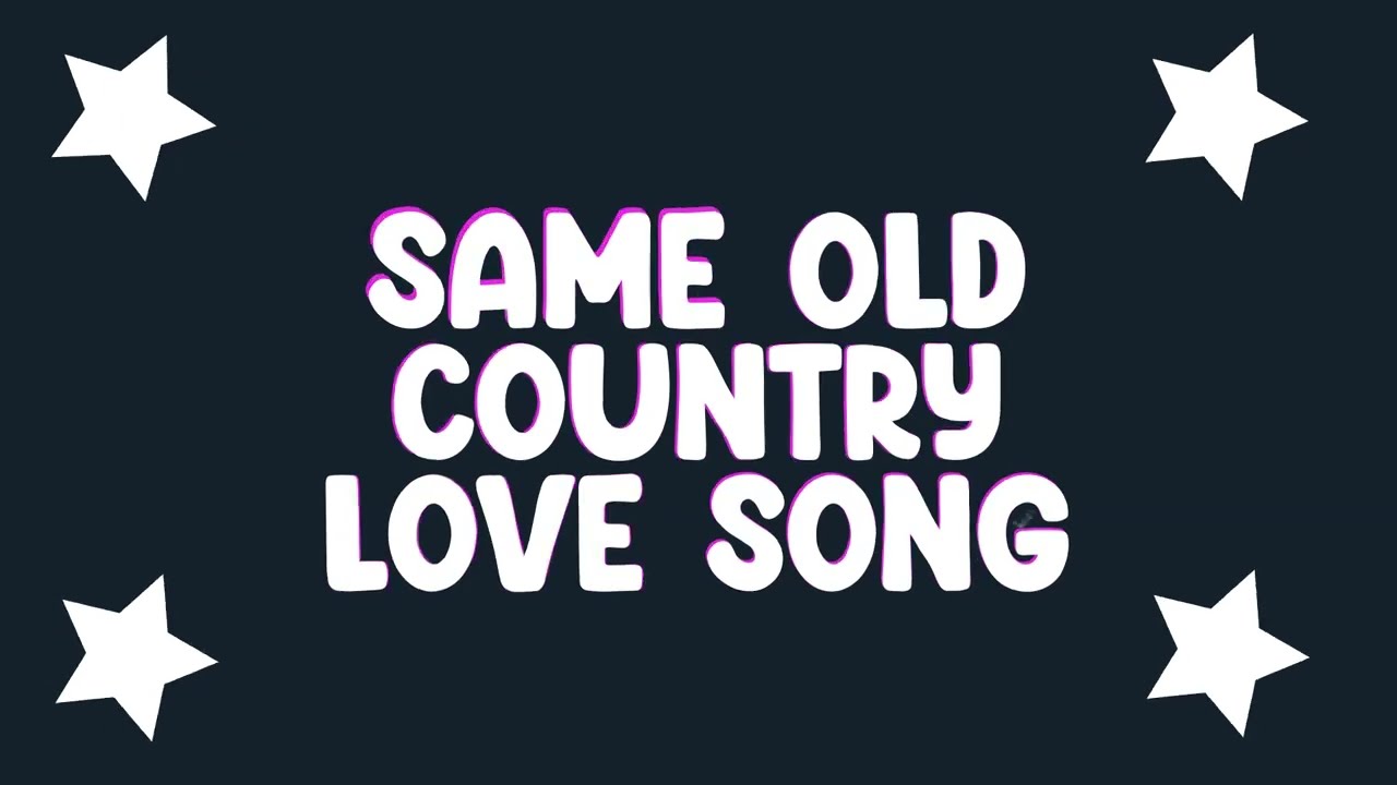 Brian Falduto - Same Old Country Love Song (Official Lyric Video)