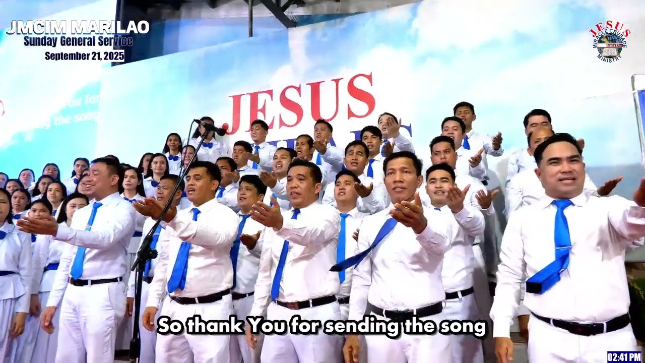 It&rsquo;s Your Song LORD | JMCIM Central | JESUS Finest Generation Choir | Sunday General Service
