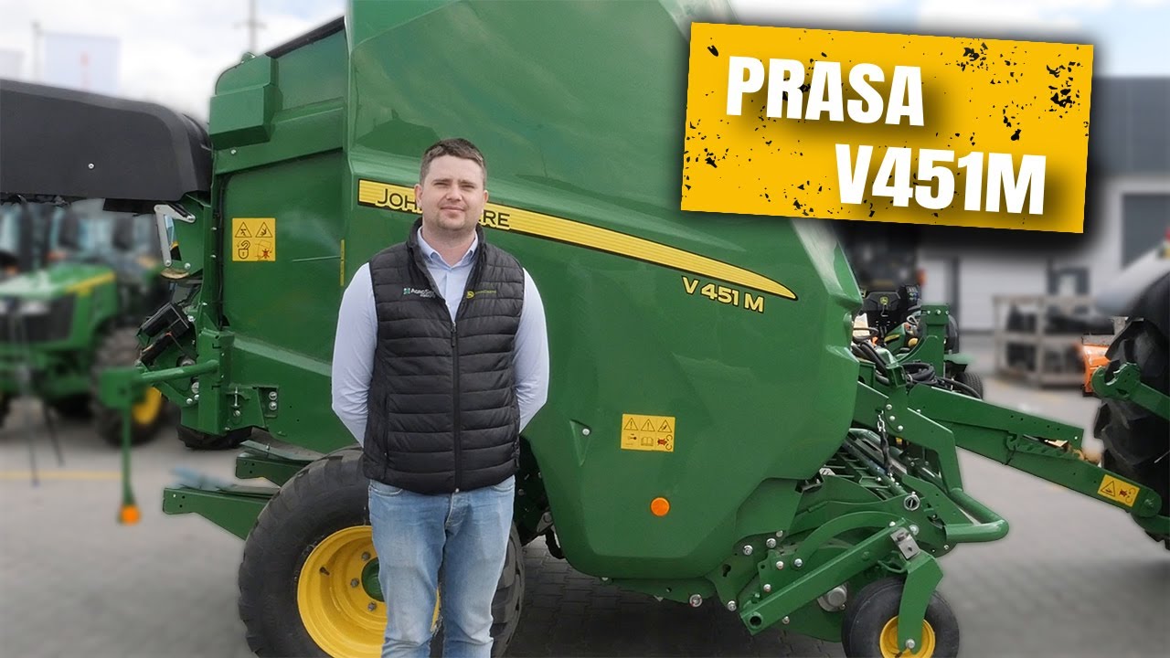 Maszyny bez tajemnic odcinek - Prasa John Deere V451M - odcinek10