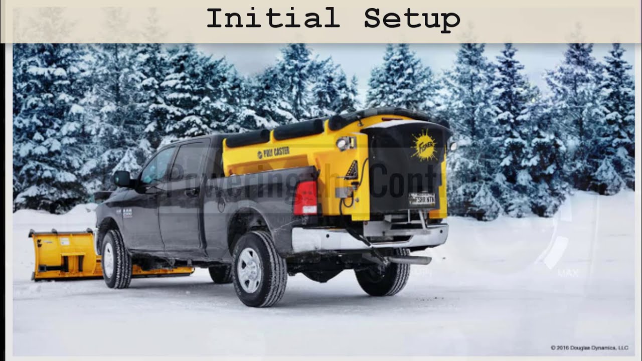 STEEL-CASTER&trade; & POLY-CASTER&trade; Initial Setup Procedure