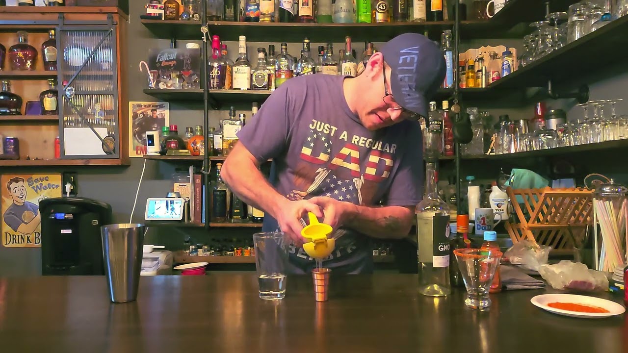 Spicy Margarita with Ghost tequila