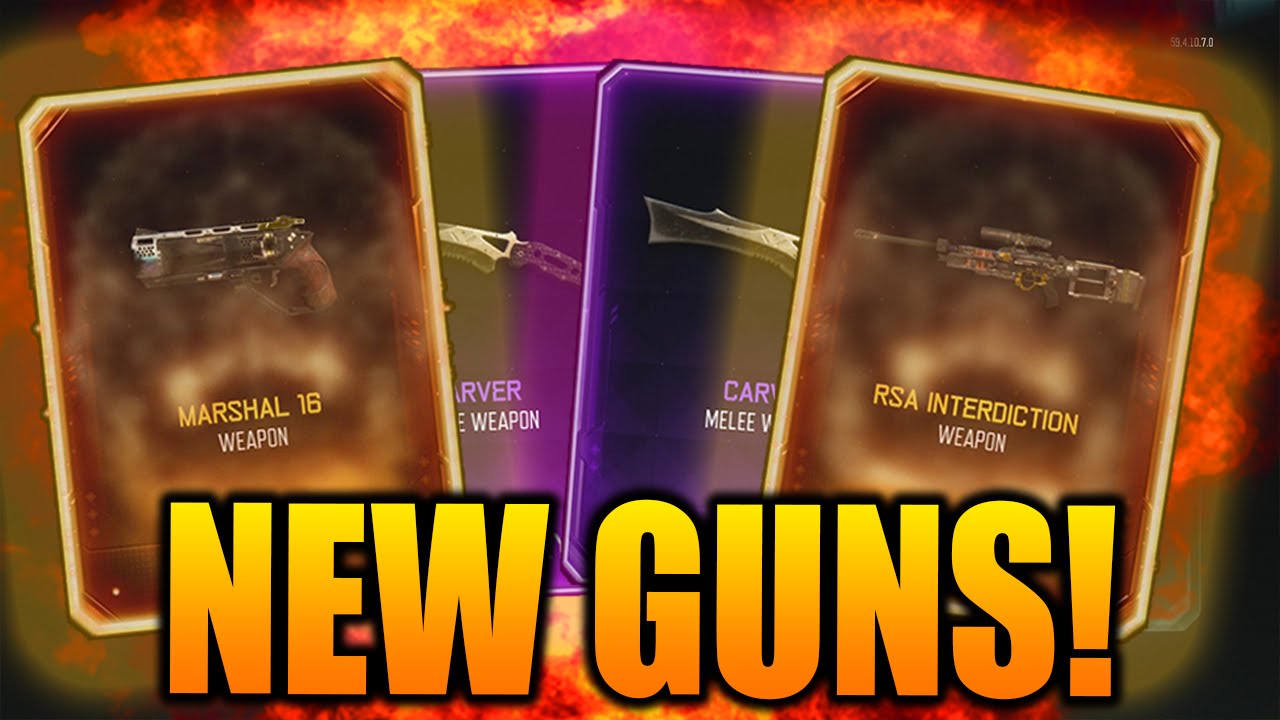 NEW GUNS SUPPLY DROP OPENING REACTION! $100 BLACK OPS 3 NEW WEAPON SUPPLY DROP OPENING!