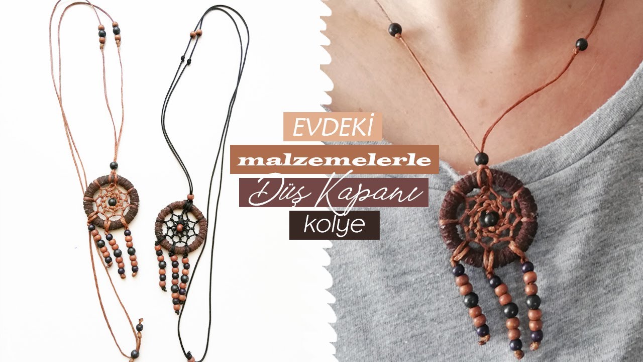 Eski Anahtar Halkasından Düş Kapanı Kolye Yapımı