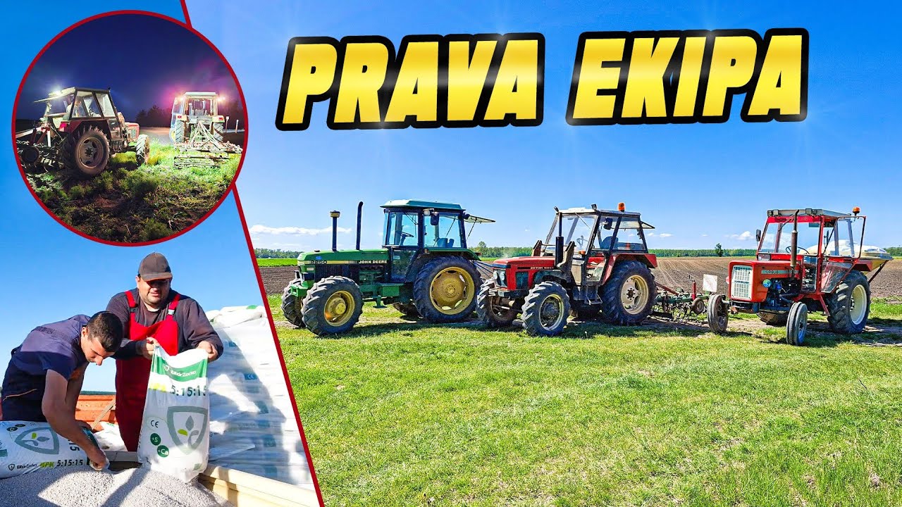 Kad imaš pravu ekipu sve je lako | Priprema za sjetvu