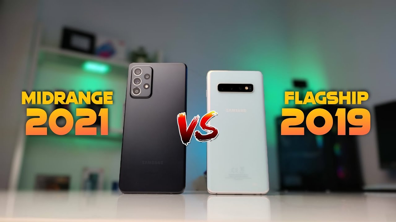SAMSUNG GALAXY S10 VS SAMSUNG GALAXY A52S 5G | MANTAN FLAGSHIP TAHUN 2019 VS MIDRANGE TAHUN 2021