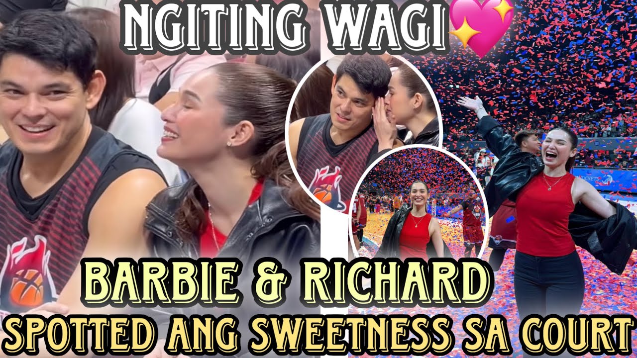 Barbie Imperial at Richard Gutierrez spotted ang ka-sweetan sa court mapapa Sana all ka|Proud moment