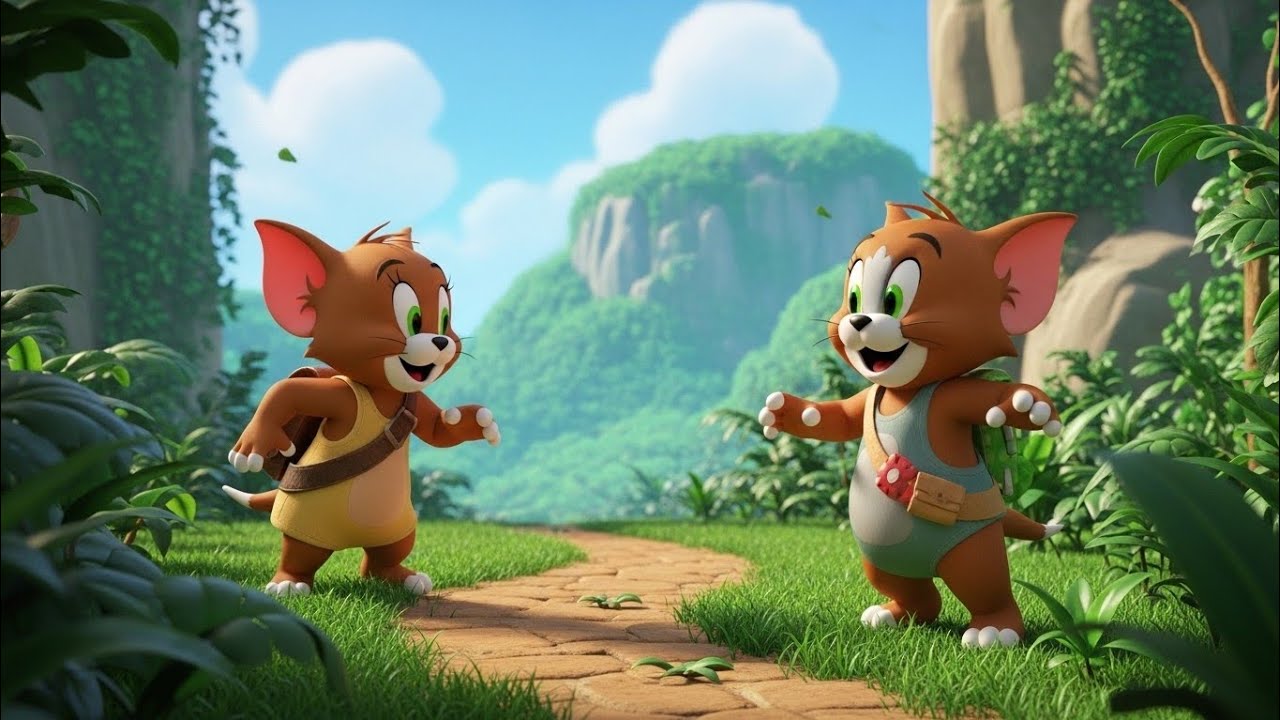 Tom and Jerry Fun Adventures | Cute 3D Cartoon Anime Style | Full HD Colorful Moments 🐱🐭✨