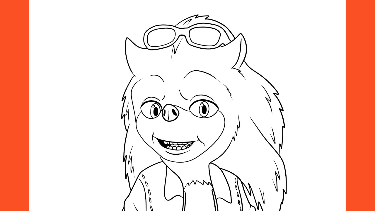 How To Draw Ugly Sonic (Chip 'n Dale: Rescue Rangers)