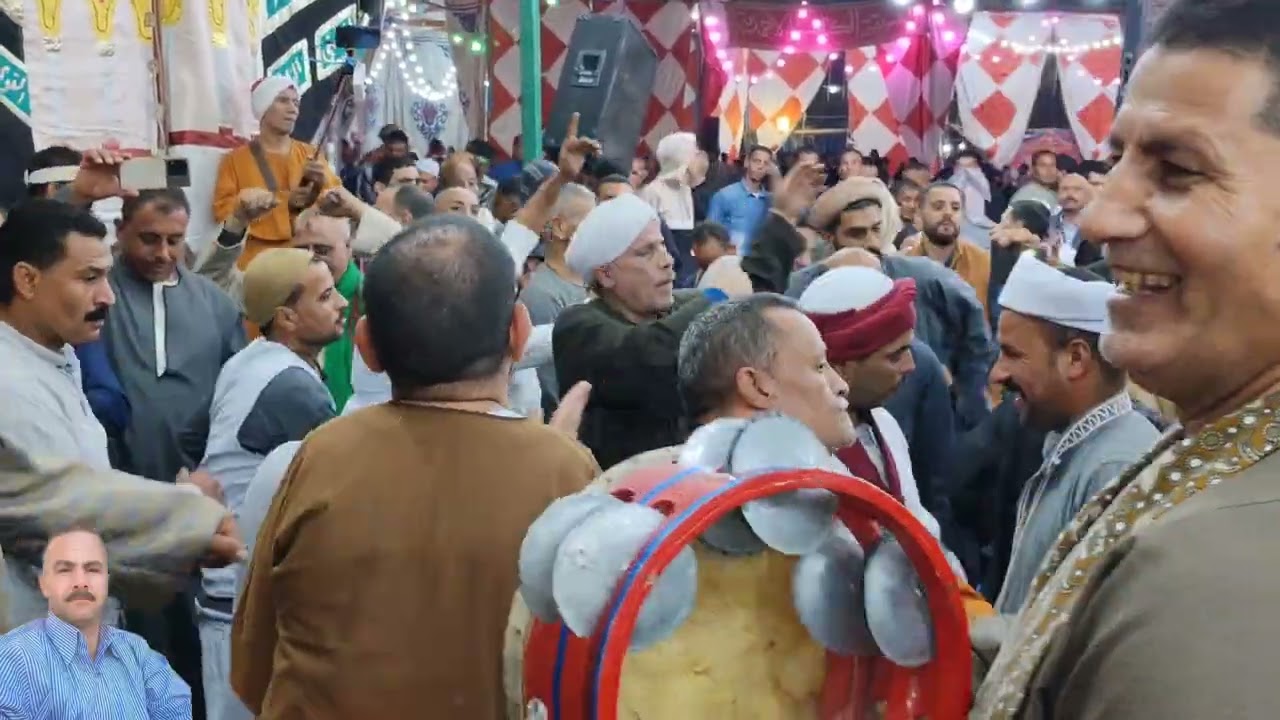 الحاجه نورا المحلاوي والشيخ اسامه بعزق في مولد شيخ العرب 