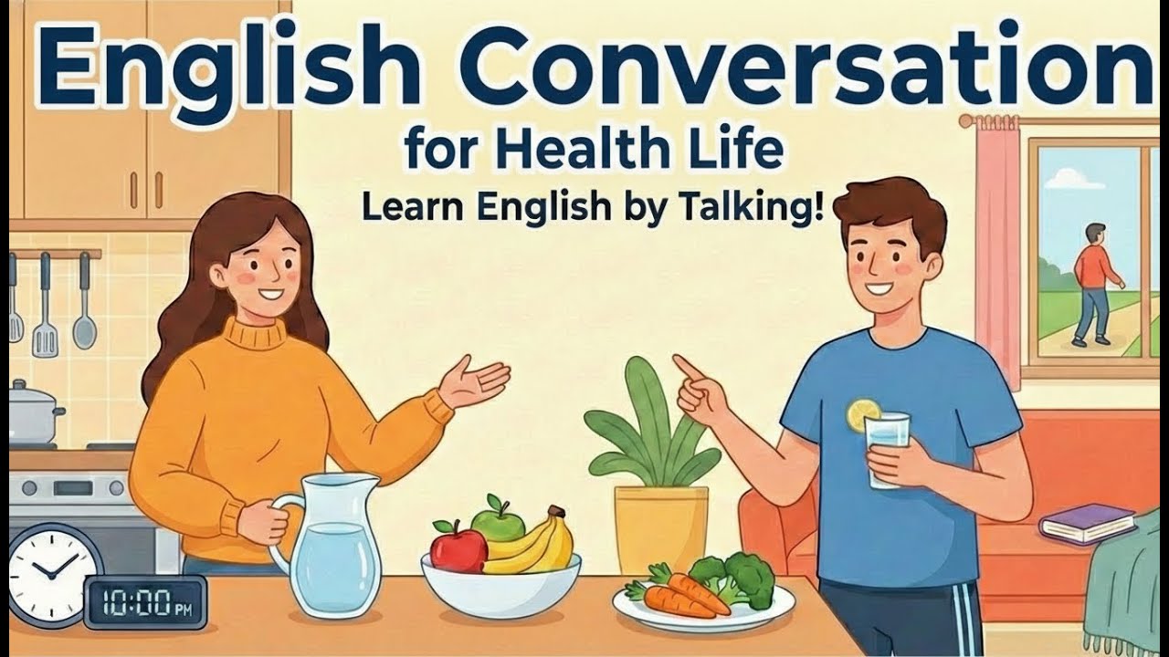 English Speaking Practice with Healthy Life Topics | English Podcast