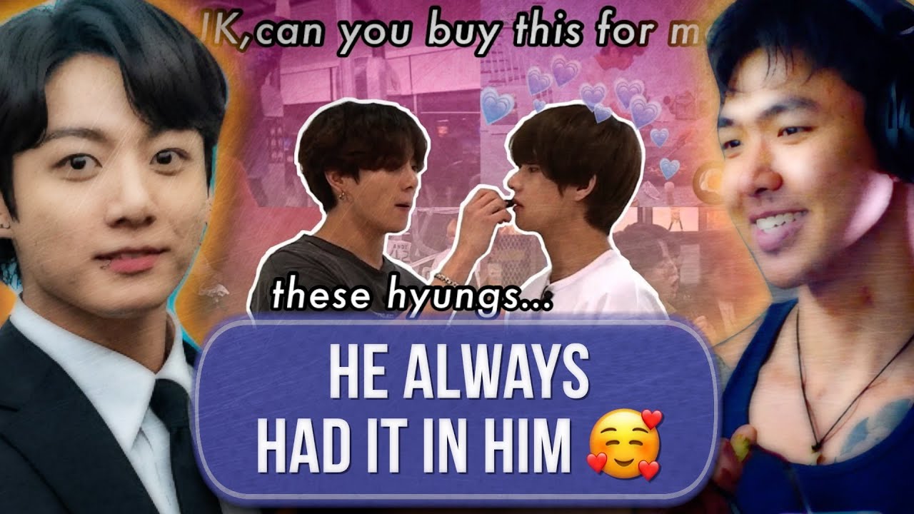 Jungkook acting like the hyung of BTS | 