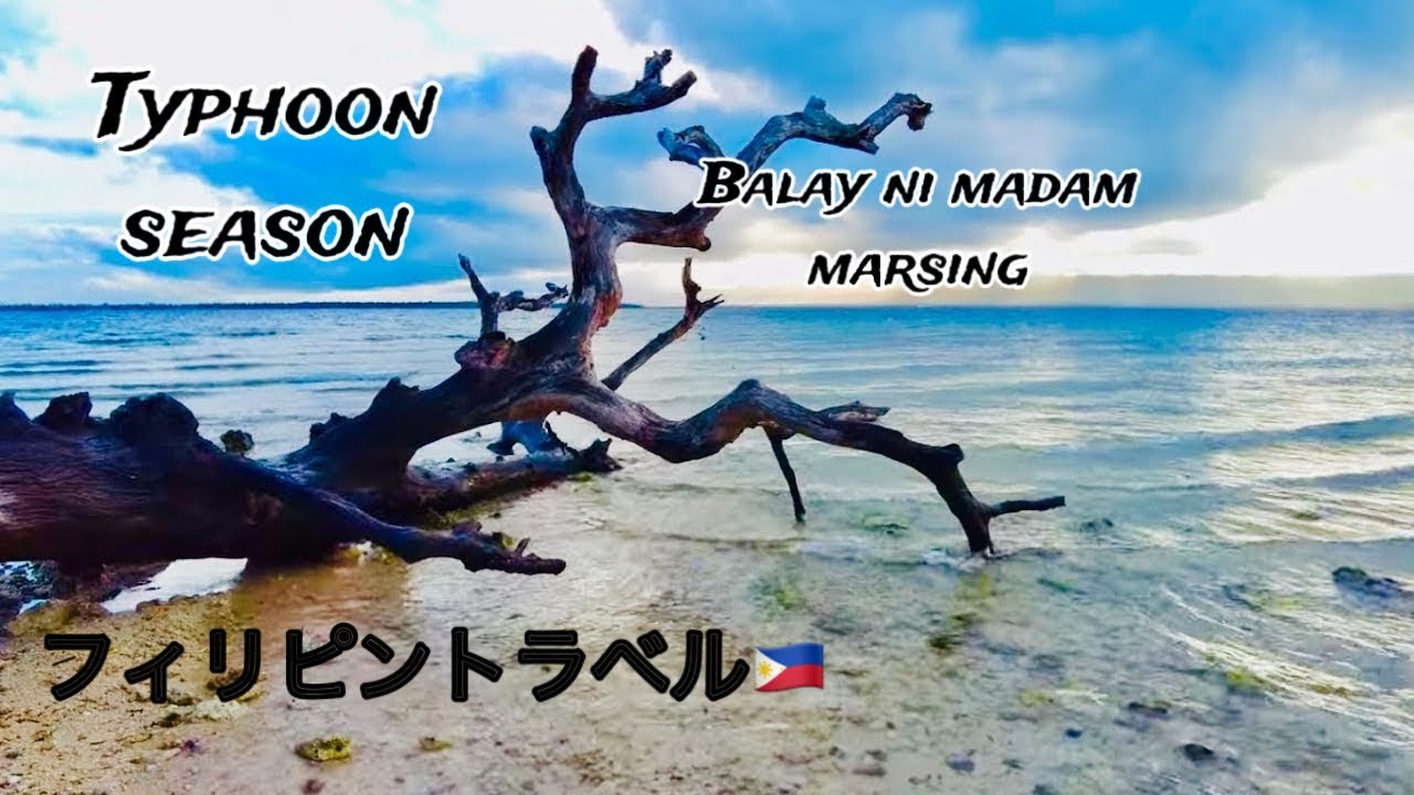 [4K] An island that's been ravaged by typhoon ||  Philippines travel vlog ||