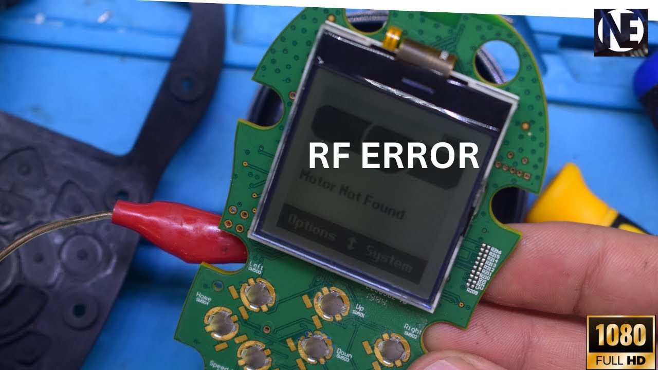 RF ERROR I PILOT REMOTE (CAN'T BE FIXED? -THEY LIED TO US)