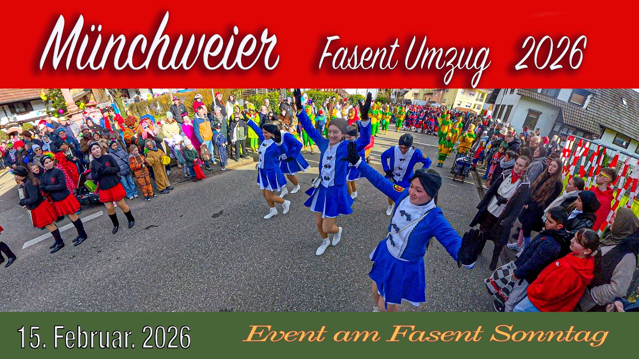 Fasent Umzug Münchweier 2026