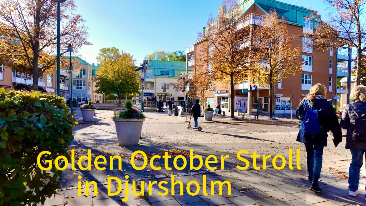 Stockholm: Golden October Stroll in Djursholm