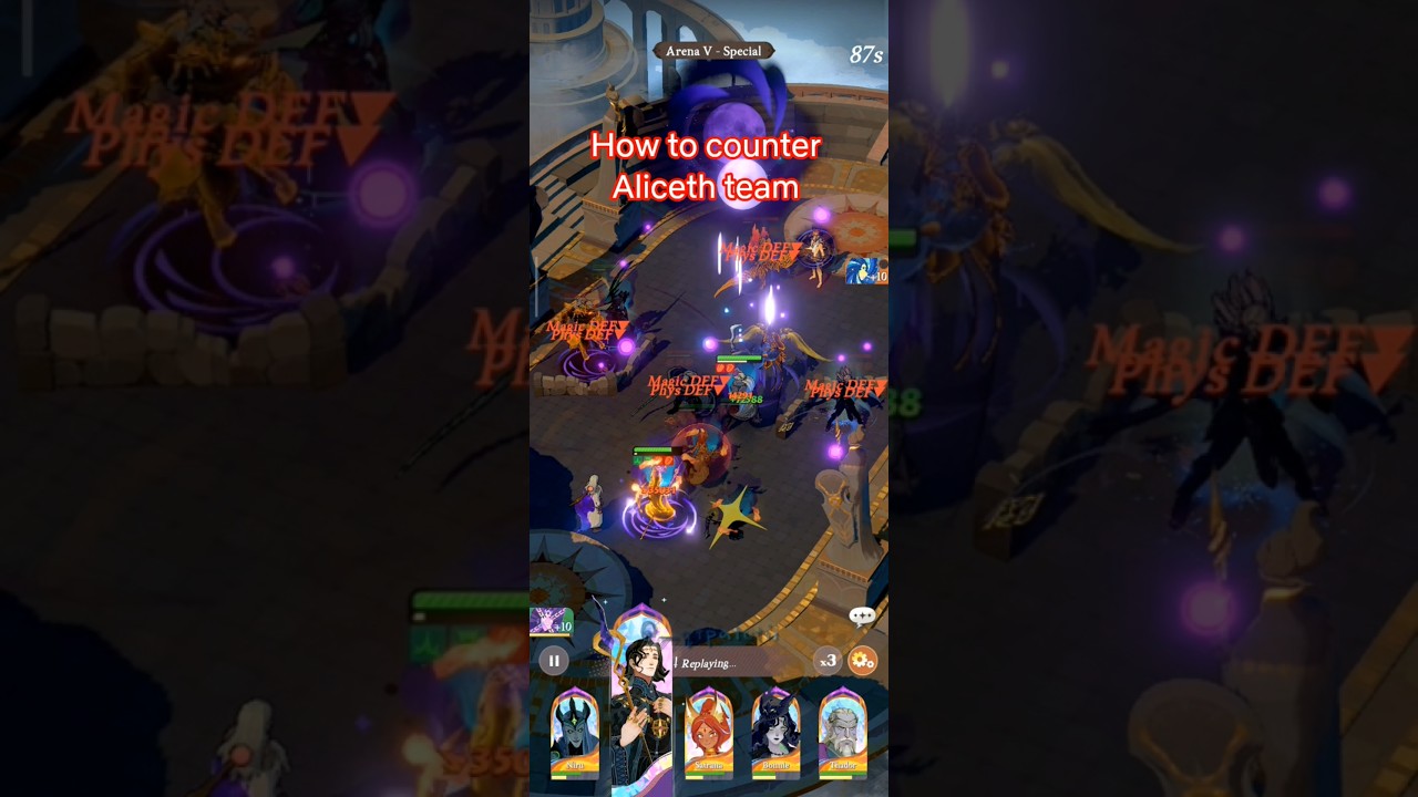 How to counter Aliceth team - AFK Journey  #shorts #pvp