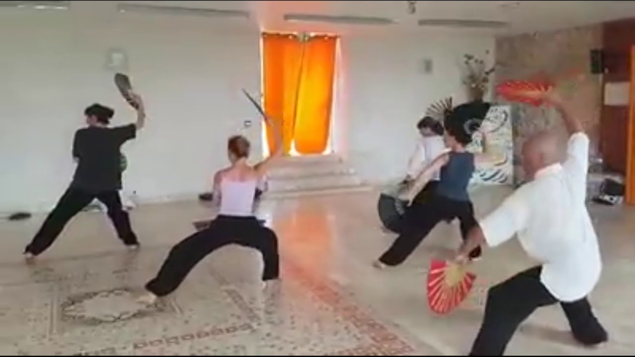 Taiji du double éventail