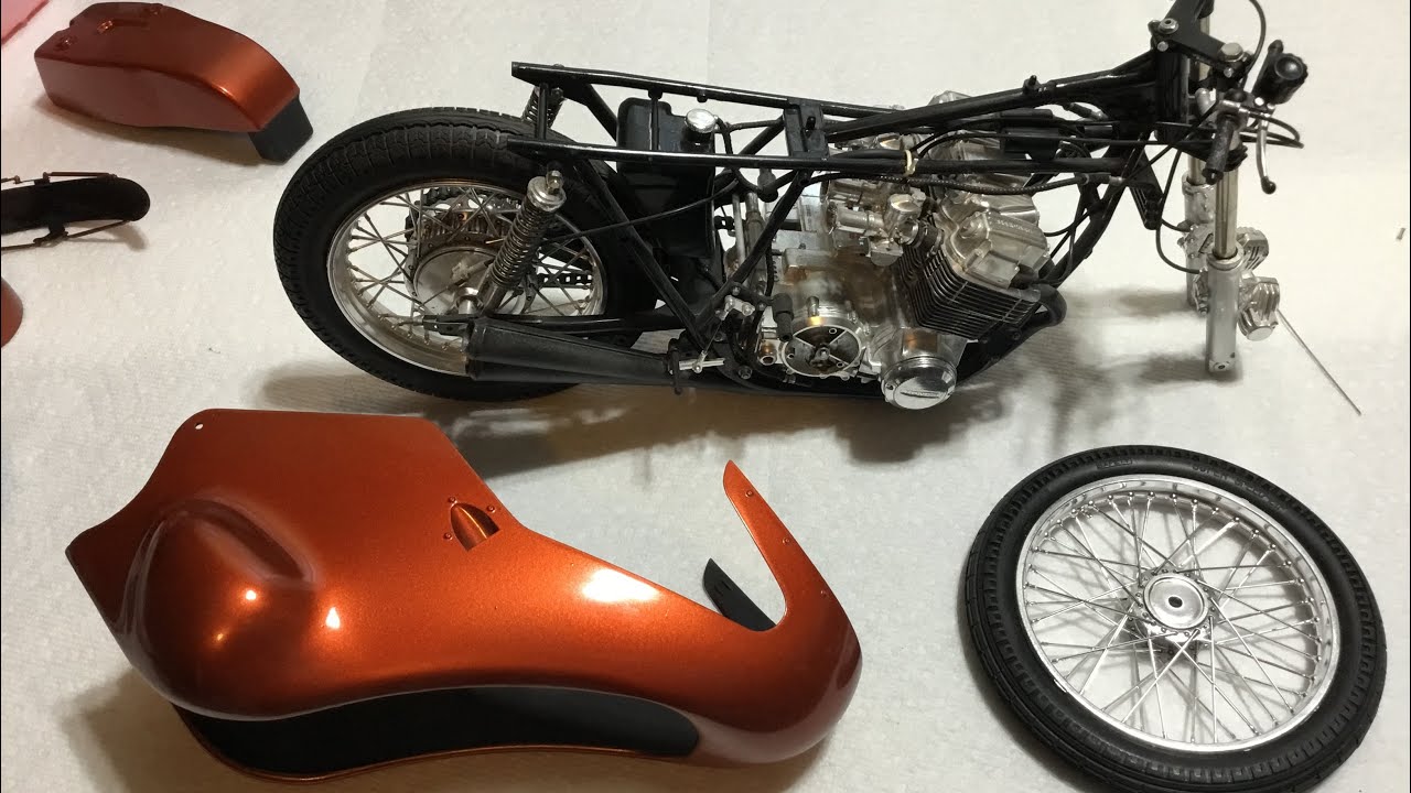 Tamiya 1/6 Honda CB750 project  introduction