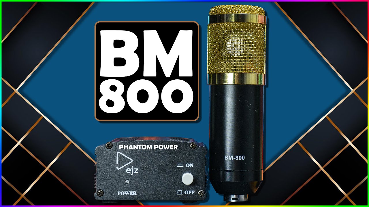 BM 800 REVIEW 2022 ( com e sem phantom power)