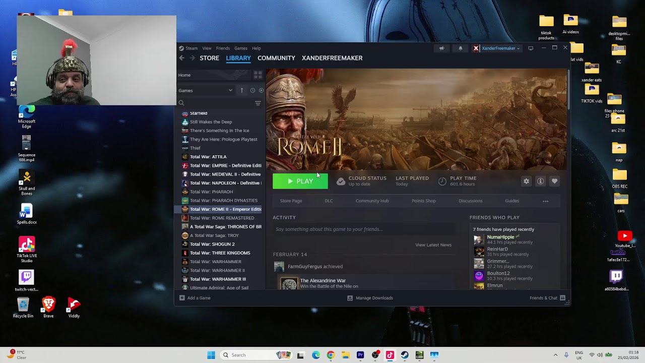 ROME II TOTAL WAR - LIVE STREAM - 24/02/2026
