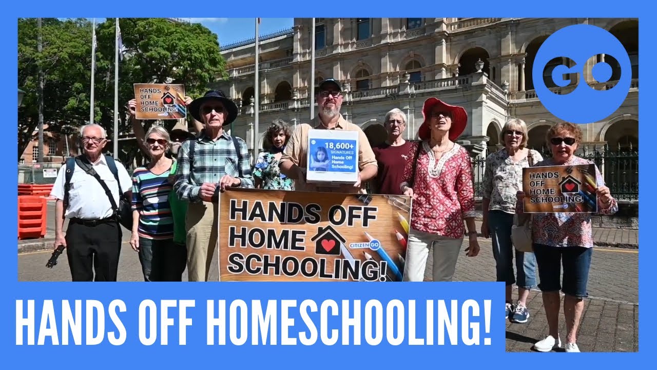 CitizenGO tells Qld Govt: Hands Off Homeschooling