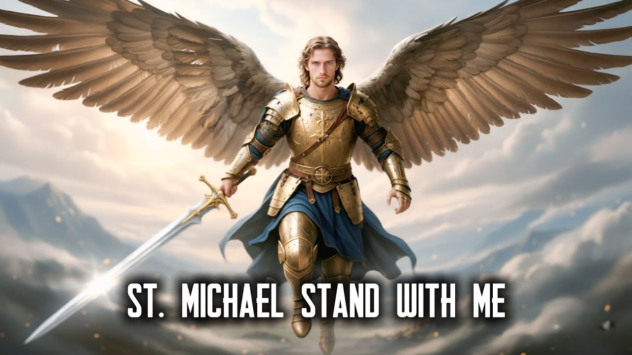 St. Michael Prayer Song | Divine Protection, Strength & Guidance (Lyric Video)