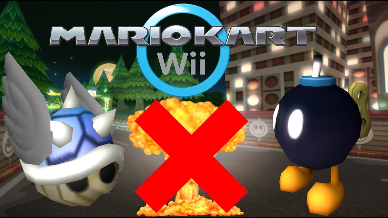 Mario Kart Wii but when i explode the video ends