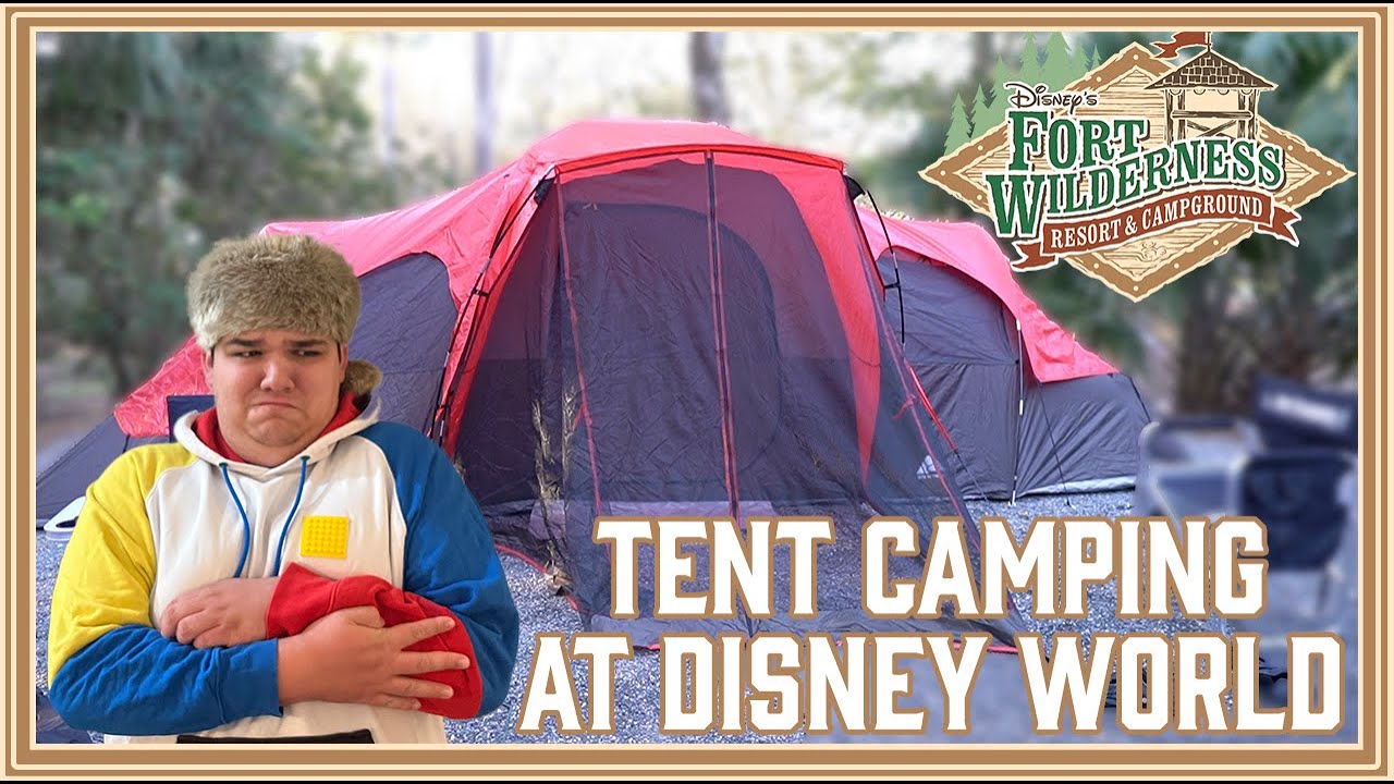 Camping in a Tent at Disney World! - Disney's Fort Wilderness Resort 2023