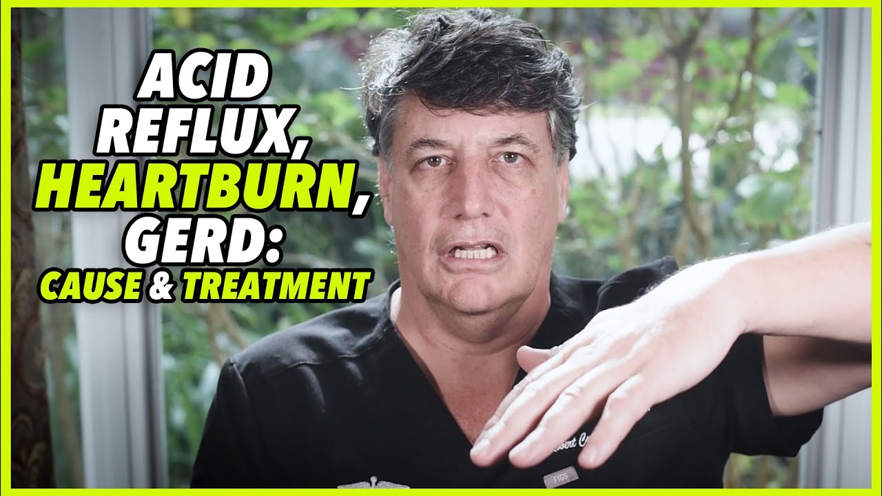 Ep:139 ACID REFLUX, HEARTBURN, GERD: CAUSE AND TREATMENT - by Robert Cywes