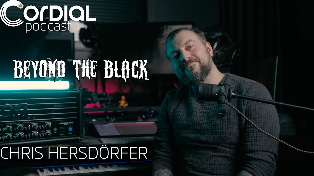Chris Hermsd&ouml;rfer von Beyond the Black - Cordial Podcast
