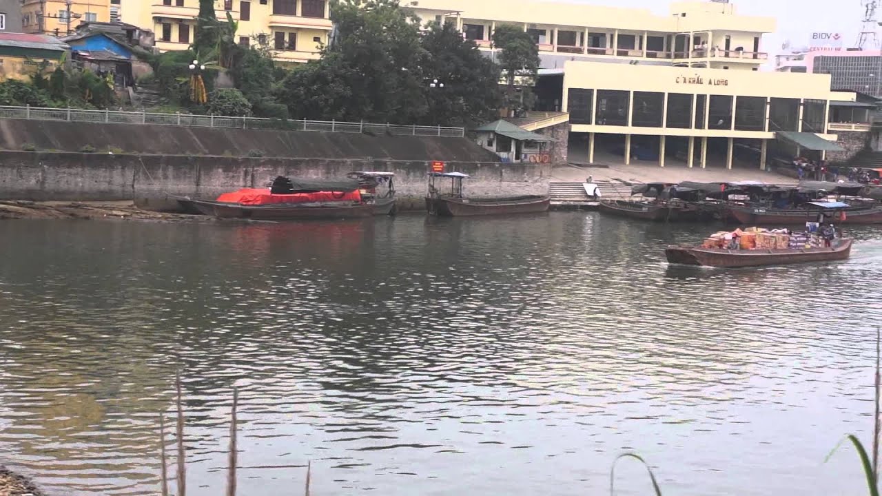 Buổi chiều b&ecirc;n bờ s&ocirc;ng Ka long