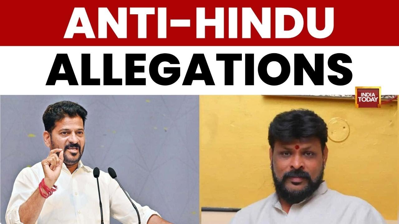 Telangana CM Revanth Reddy Sparks Controversy With Anti-Hindu Remarks | India Today News