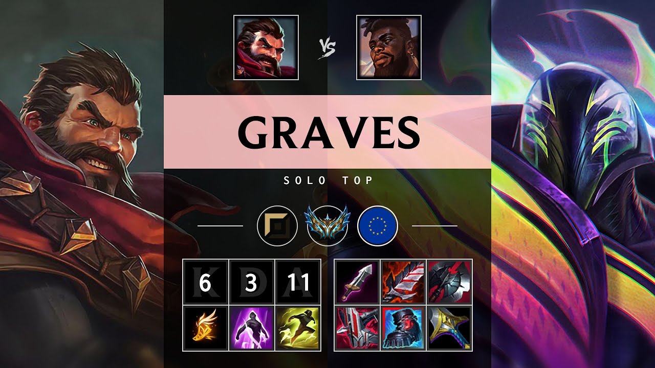 Graves Top vs K'Sante - EUW Challenger Patch 25.21