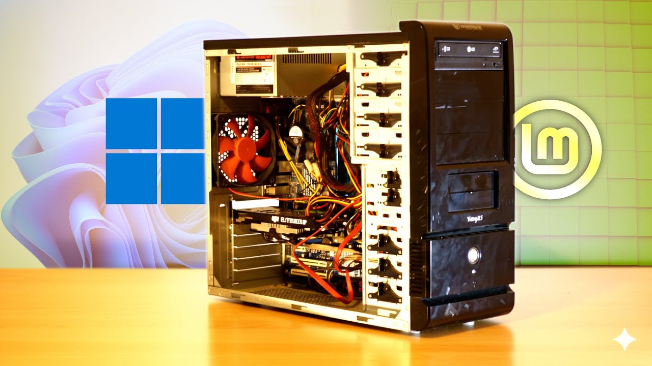 PC Found On Side Of Road - Installing Windows 11 and Linux Mint